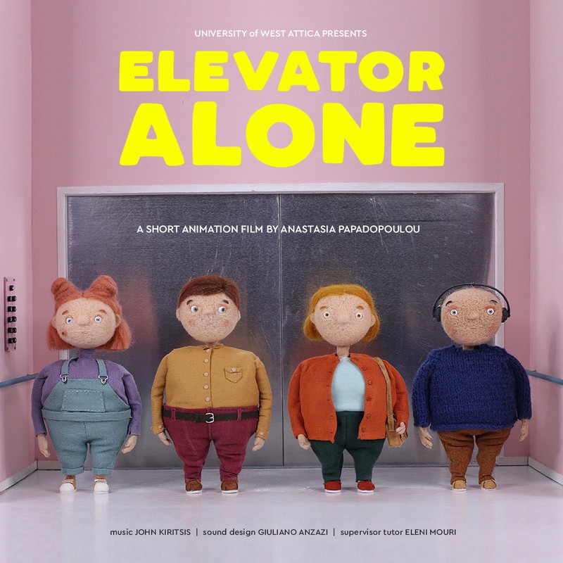 Elevator Alone poster