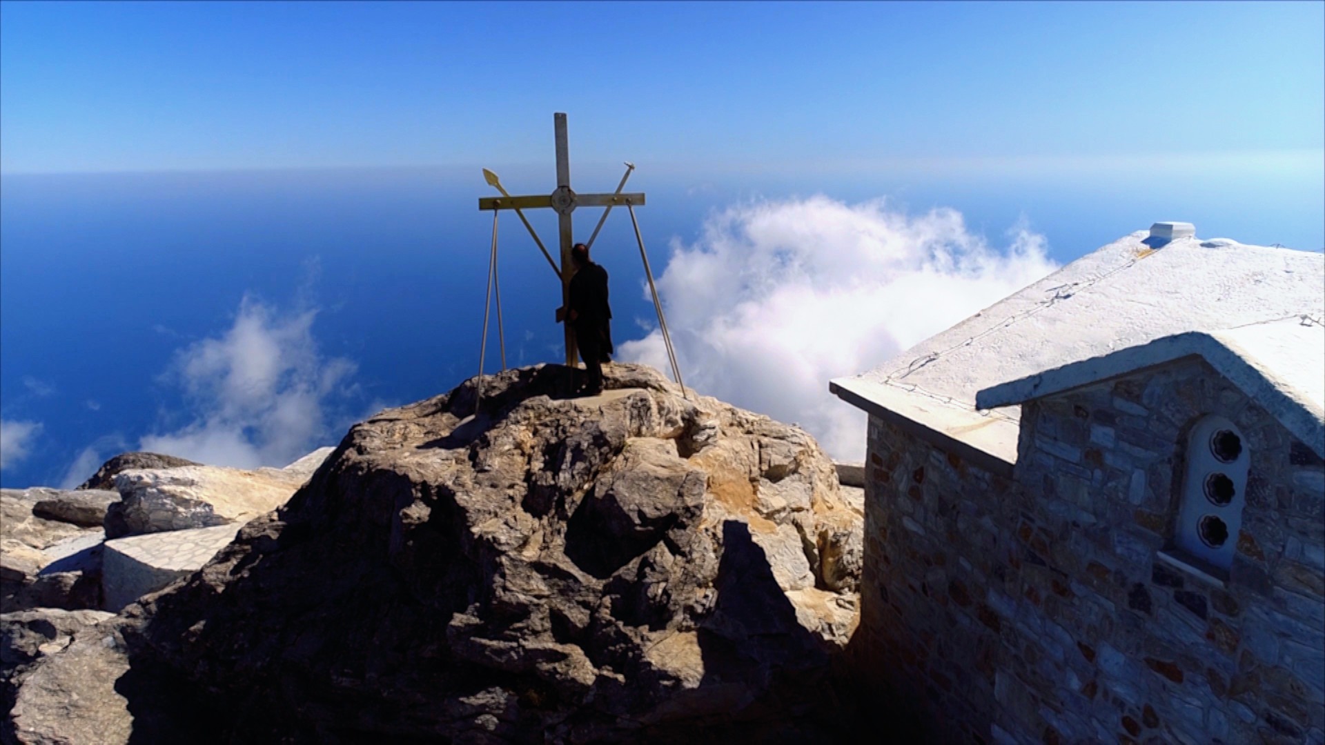 Athos the brightest peak of the world