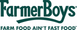 Farmer Boys Logo with Tagline Green