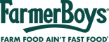 Farmer Boys Logo with Tagline Green