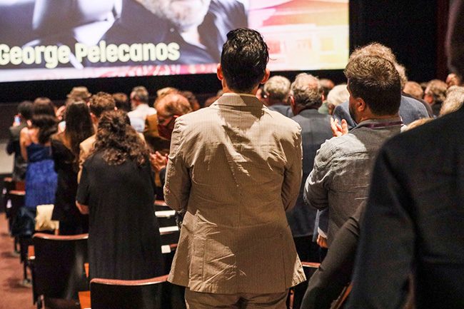 Standing ovation for George Pelecanos at his Tribute LAGFF 2023