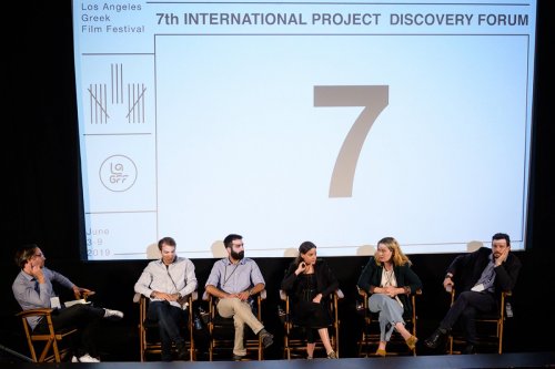 IPDF VR Panel Moderator-Jeff Stockwell-Stelios Aletraris, Ioannis Bekiaris, Alexia Kyriakopoulos, Alethea Avramis, Vangelis Lympouridis